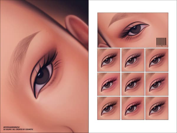 Тени для век Minimalist Eyeshadow N252